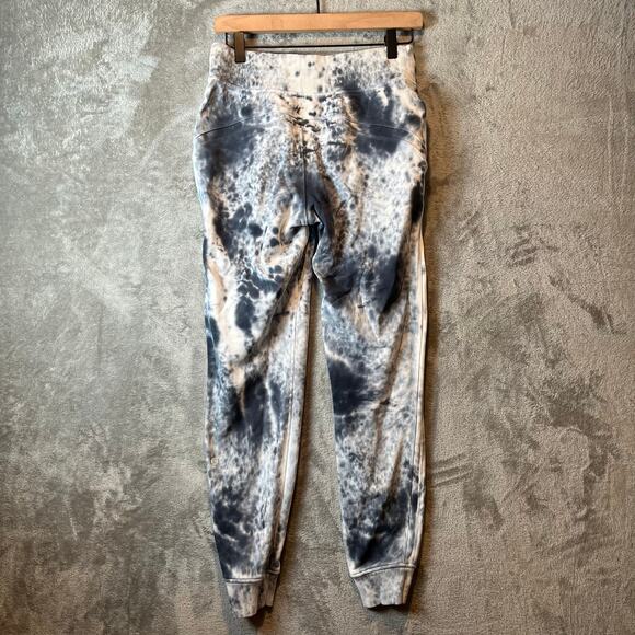 Lululemon Warm Down Jogger *28" Marble Dye Classic Navy Size 4 Mid Rise W5CZ6S - Picture 3 of 7